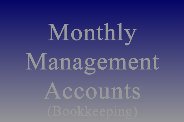 Monthly Management Accounts (Bookkeeping) 