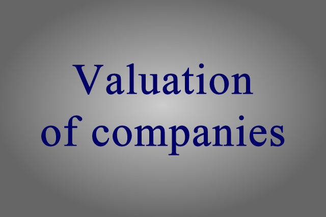 Valuation of companies